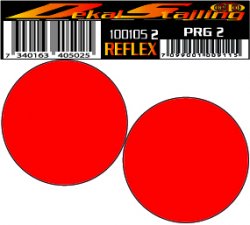 Reflex Rund röd