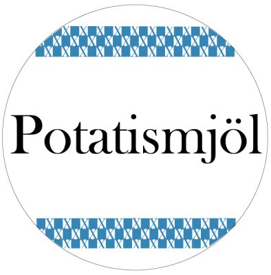 Etikett Potatismjöl
