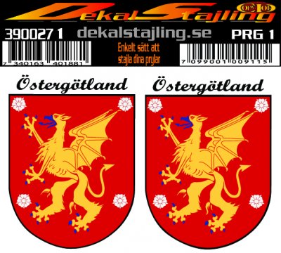 Östergötlands landskapsdekal